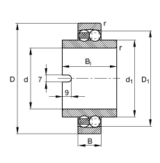 11200 - Self-aligning ball bearing