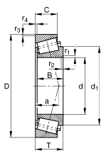 31300 - Tapered roller bearing