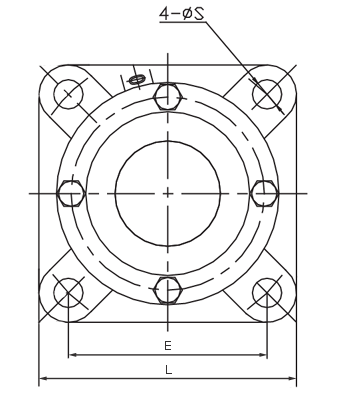 722500 bearing housing