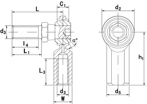 CF-Y - Rod End