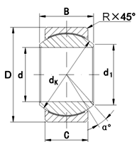 COM - T - plain bearing