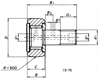 CR-VR - curve roller bearing