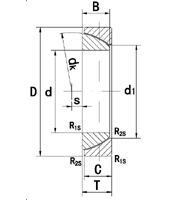 GAC - T - plain bearing