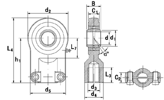 GIHO-K-DO - Rod Ends for hydraulic components