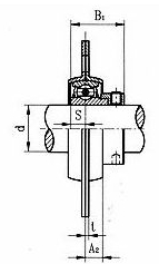 SAPF205-15 ball bearing unit