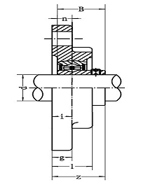 SBFX205-13 ball bearing unit