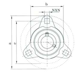 SBRFB201 ball bearing unit