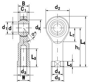 SI-ZK - Rod End