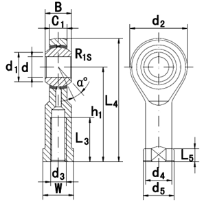 SIZP-S - Rod End