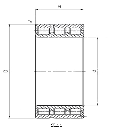 SL11, SL14 - multi-row cylindrical roller bearing