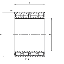 SL12, SL15 - multi-row cylindrical roller bearing