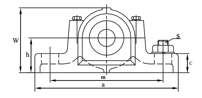 SN200 bearing housing