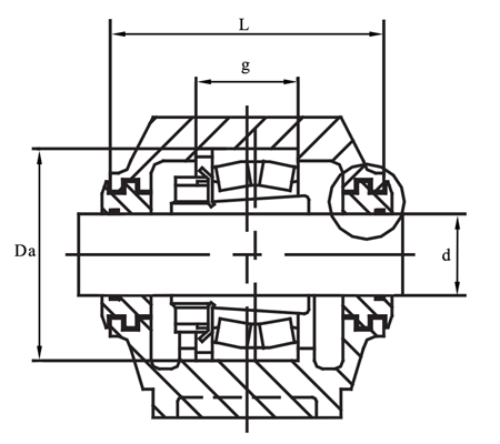 SNG500 bearing housing