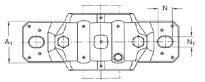 SNL200 bearing housing