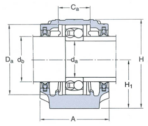 SNL200 bearing housing