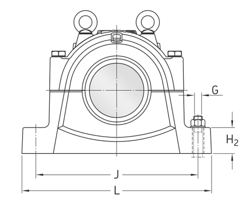 SNL3000 bearing housing