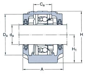 SNL500 bearing housing