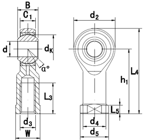 SSI-T/K - Rod End