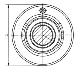 UCC211 ball bearing unit