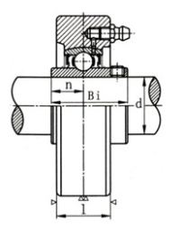 UCC308 ball bearing unit