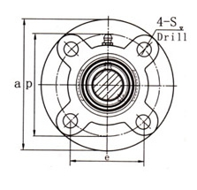 UCFC218-56 ball bearing unit