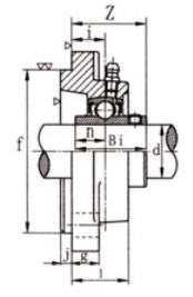 UCFS309-27 ball bearing unit