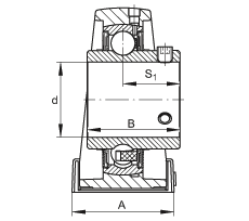 UCP214-43 ball bearing unit