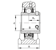 UCPA200 - ball bearing unit