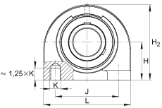 UCPA209-26 ball bearing unit