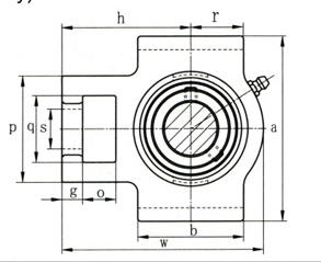 UCT311 ball bearing unit