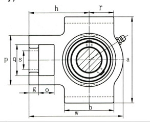 UCT318 ball bearing unit