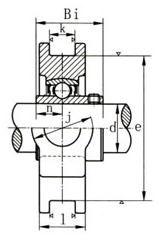 UCT312-36 ball bearing unit