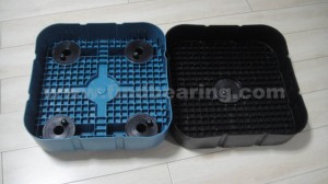 Plastic bearing box